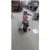 Image 7 : BMW R 1250 GS Licensed Kids Ride-On Electric Motorcycle, Red and Grey with Training Wheels
