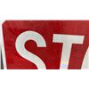Image 5 : Two Red Octagonal Reflective Traffic Stop Signs 29-1/2"