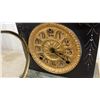 Image 3 : Seth Thomas Clock Co. Late 19th Century Black Mantel Clock with Brass Dial