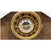 Image 3 : Two Vintage Wooden Mantel Clocks Including Napoleon Hat and Dome Styles