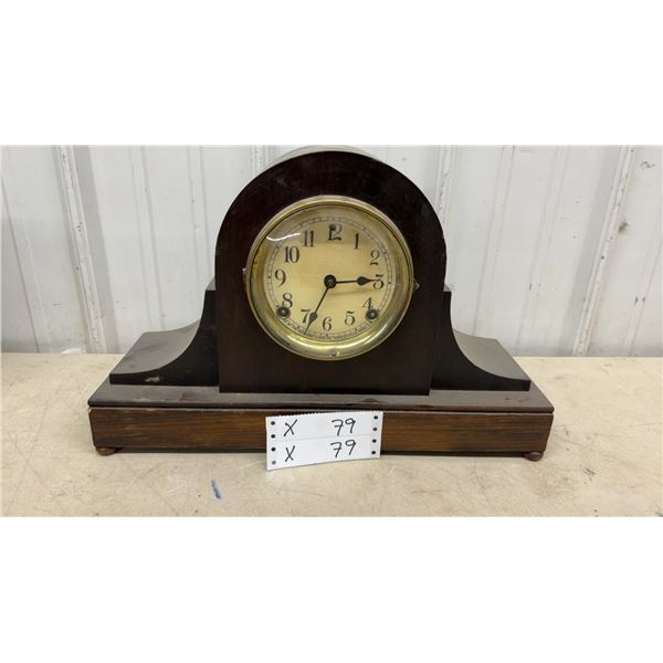 Sessions Clock Co. Tambour Mantel Clock, Forestville, Connecticut