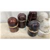 Image 3 : Collection of Vintage Porcelain Telegraph Insulators Including Canadian Pacific Railway