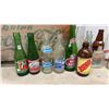Image 2 : Vintage Coca-Cola Wooden Crate with Assorted Soda Bottles, 7UP, Fanta, Pepsi, and More