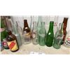 Image 3 : Vintage Coca-Cola Wooden Crate with Assorted Soda Bottles, 7UP, Fanta, Pepsi, and More