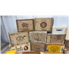 Image 2 : Collection of Vintage Cigar Boxes Including Wolf Bros. Rum Soaked Crooks, Dutch Masters, and More