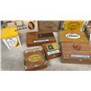 Image 3 : Collection of Vintage Cigar Boxes Including Wolf Bros. Rum Soaked Crooks, Dutch Masters, and More