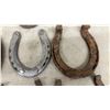 Image 6 : Collection of Assorted Metal Horseshoes Including St. Croix Eventer and More