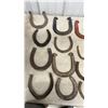 Image 2 : Collection of Horseshoes, Various Sizes and Styles