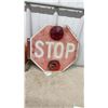 Image 5 : Amber Rotating Beacon Warning Light and School Bus Stop Arm Sign with Flashing Lights