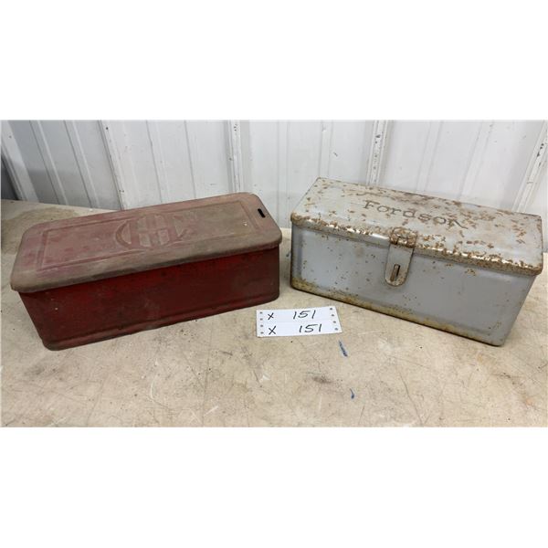 IHC and Fordson Vintage Tractor Tool Boxes