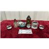 Image 1 : Vintage Table Lighter Collection with Delft Ceramic, Chrome, and Glass Styles and More
