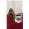 Image 3 : Vintage Table Lighter Collection with Delft Ceramic, Chrome, and Glass Styles and More
