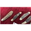 Image 2 : Collection of 7 Vintage Folding Pocket Knives Including Fish Knife and Scout Knife