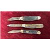 Image 5 : Collection of 7 Vintage Folding Pocket Knives Including Fish Knife and Scout Knife