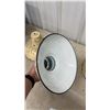 Image 5 : Three Wheeler Enamel Industrial Pendant Light Shades 12" Diameter