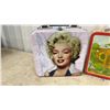 Image 2 : Marilyn Monroe, Three Little Pigs, and FM RedHawks Tin Lunchbox Collection, Three Pieces
