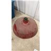 Image 4 : Three Vintage Industrial Enamel Warehouse Light Shades, Green and Red 16 and 17-1/2" Diameters