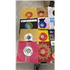 Image 2 : Collection of 7-Inch 45 RPM Vinyl Records with Original Sleeves and More
