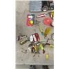 Image 2 : Vintage Fishing Tackle Lot with Lures, Spinners, Flashlights, Weights and More