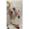 Image 4 : Vintage Fishing Tackle Lot with Lures, Spinners, Flashlights, Weights and More