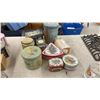 Image 2 : Collection of Vintage Decorative Tins Including Ye Olde English Fruit Cake and More