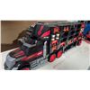 Image 5 : Three 24" Truck and Trailer, Auto Carrier, Hot Wheels Carrier, Construction Equip.