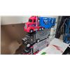 Image 6 : Three 24" Truck and Trailer, Auto Carrier, Hot Wheels Carrier, Construction Equip.