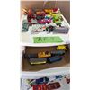 Image 9 : 7 Drawer Wheeled Storage Cart with Approx 125 Misc Cars, Trucks, Toys, Blocks.