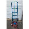 Image 1 : Two Wheel Dolly, 16 Ft Heavy Duty Booster Cables.