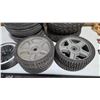 Image 2 : 21 Assorted Wheels - 4 of 10" x 4", 6 of 8 Inch, 11 of 7 Inch.