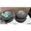 Image 6 : 21 Assorted Wheels - 4 of 10" x 4", 6 of 8 Inch, 11 of 7 Inch.