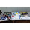 Image 4 : Two Shelf Two Door Book Shelf, 62" x 32" x 10", 12 Small Engine and Auto Repair Manuals.