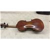 Image 6 : Antique Violin with Blue-Lined Hard Case, Missing Strings, Latch Broken on Case