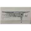 Image 2 : Ed Kolomaya "A Municipal Library" Architectural Drawing1960's Southwood Library 30 x 40"