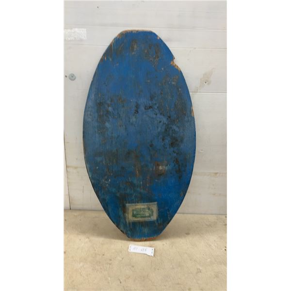 Westbeach Wooden Boogie Board, Canadian Brand Established 1979