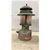Image 5 : Vintage Coleman 220 Series Pressure Lantern (Missing Parts) and Wicker Fishing Creel