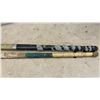 Image 3 : Two Vintage Wooden Field Hockey Sticks with Olympic Team Signatures