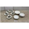 Image 1 : Mikasa Garden Harvest Dinnerware Set with Cups, Saucers, and Bowls