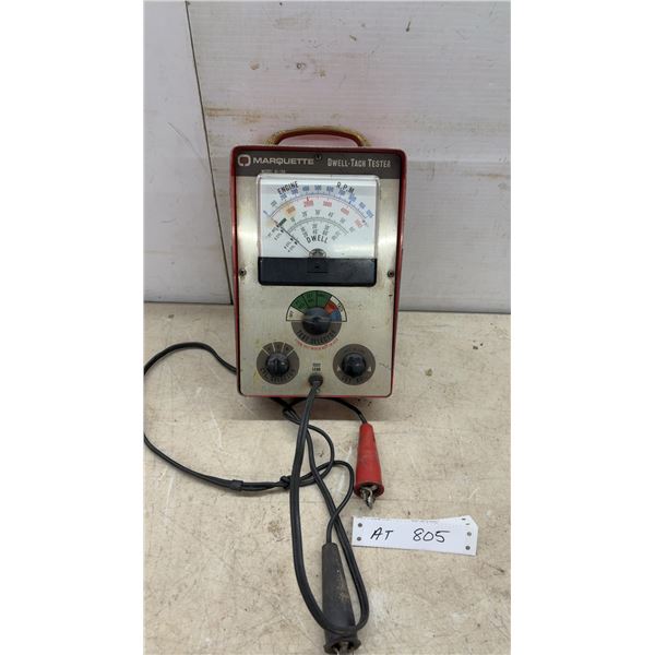 Vintage Marquette Model 41-188 Dwell-Tach Tester, Serial Number P932-121