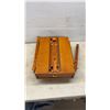 Image 5 : French Style Wooden Sketchbox Easel with Palettes and Storage Tray