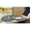 Image 1 : Corner Lazy Susan Turntable Basket for Cabinet Installation, 710mm Diameter