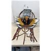 Image 3 : Native American Style Decorative Wall Hanging / Dream Catcher and African Beaded Collar Necklace
