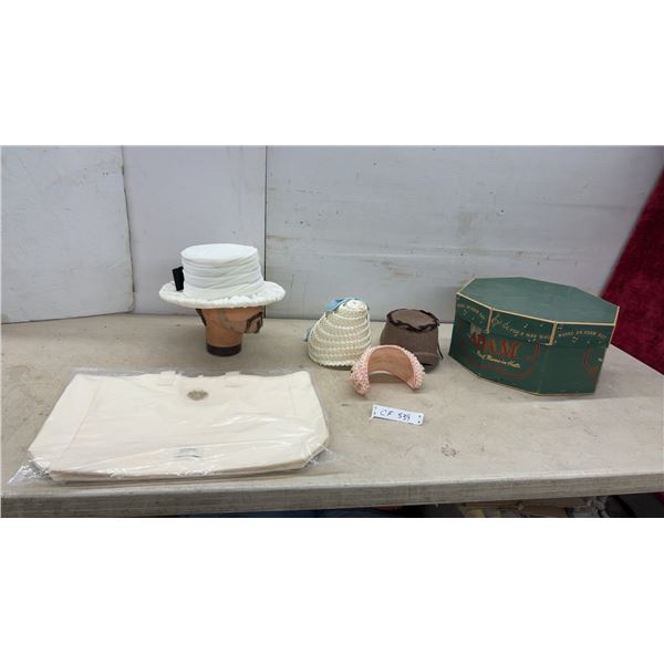Dolce & Gabbana Devotion Tote Bag, Vintage Ladies Hats, and Adam Hat Box