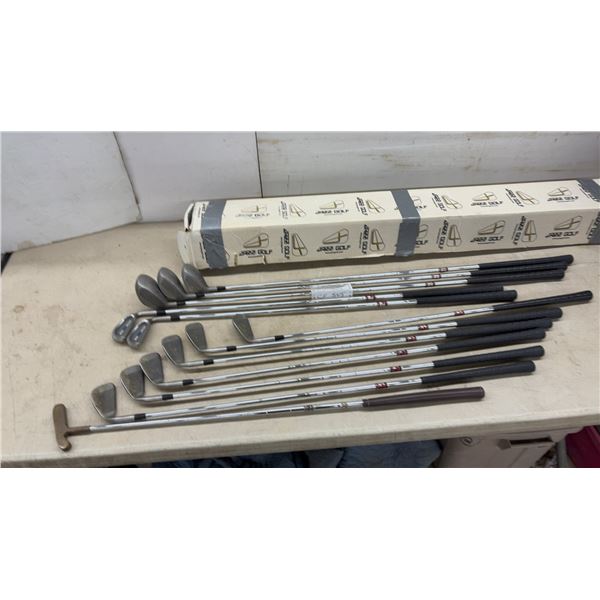 Jazz Golf Big Scot Stainless Steel Iron Set with Putter