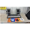 Image 1 : Yamaha PortaSound PSS-460 Stereo Keyboard, No Power Cord, Sharp Speakers, Music Books, and More
