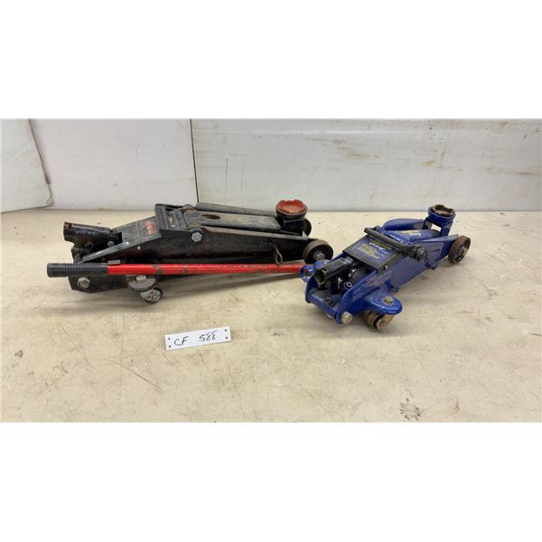 Goodyear Racing GYT330 3-Ton Hydraulic Floor Jack and 3-Ton Hydraulic Floor Jack