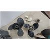 Image 3 : Aluminum Three-Blade Boat Propellers, Assorted Sizes, Lot of 7
