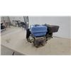 Image 4 : Blue Horizontal Shaft Gasoline Engine with Recoil and Electric Start N.R.