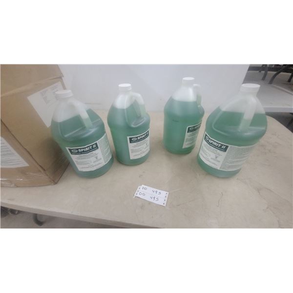 Zep Spirit II Ready-To-Use Detergent Disinfectant, 4 Gallons
