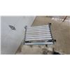 Image 5 : Expandable Gravity Roller Conveyor with Locking Casters